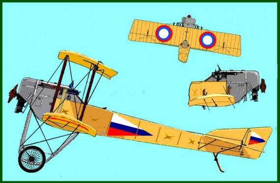 Sikorsky S16 with wheels 72013