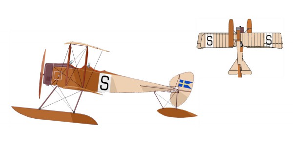 Thulin LA Floatplane (Swedish AF) 72075