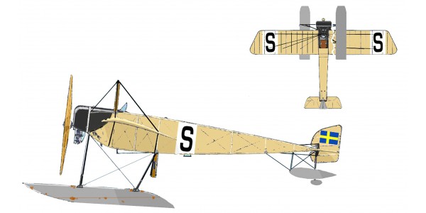 Thulin B (Floatplane Swedish AF) 72082