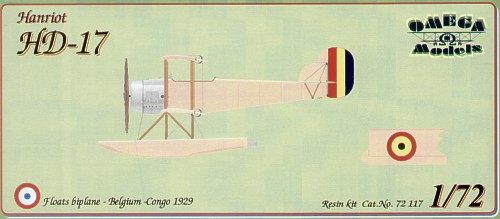 Hanriot HD17 (Belgian AF) 72117
