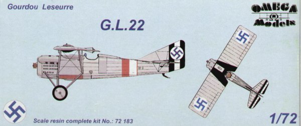 Gourdou Leseurre GL22 Finnish Fighter  72183