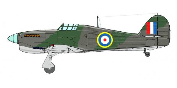 Hawker Hurricane MkII Grifon II 72195