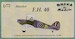 Hawker FH40 Hurricane slip wing com72200