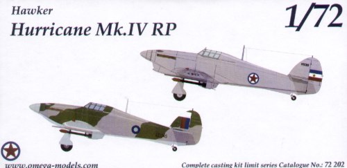 Hawker Hurricane MKIVRP (Indochina, Yugoslavia) 72202