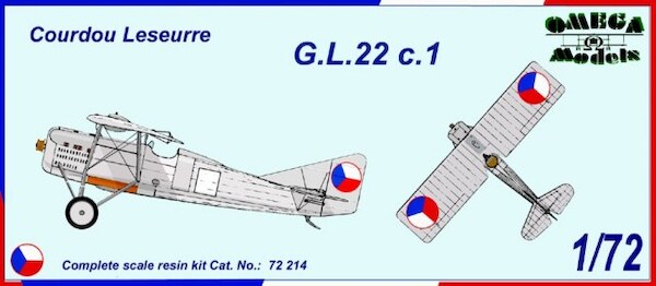 Gourdou Leseurre GL22C.1 Czechoslovak Fighter 72214