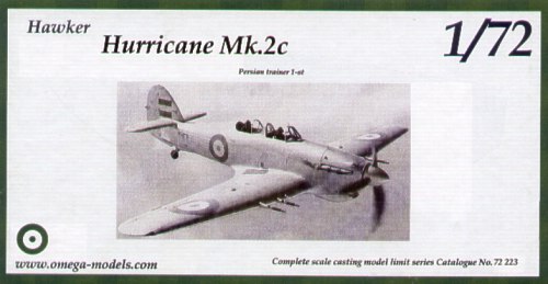 Hawker Hurricane MKIIc Persian trainer 1st version  72223