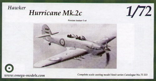 Hawker Hurricane MKIIc Persian trainer 1st version 72223