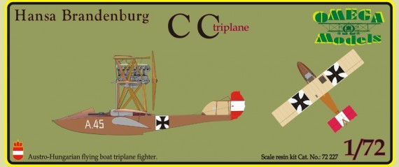 Hansa Brandenburg CC1 Triplane 72227