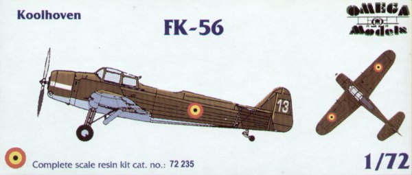 Koolhoven FK56 (Belgian AF) 72235