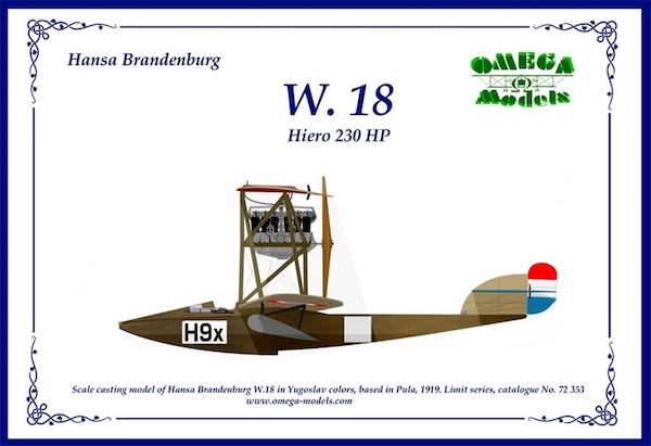 Hansa Brandenburg W.18 Yugoslav  72353