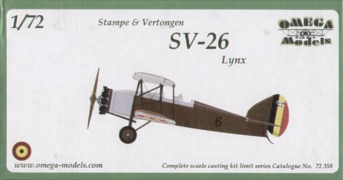 Stampe & Vertongen SV26 (Lynx) (Belgian AF) 72358