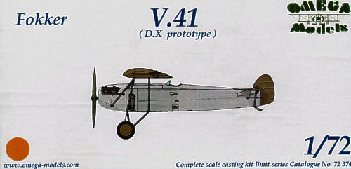 Fokker V41 (Fokker DX Prototype) 72374