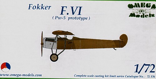 Fokker FVI (Fokker PW5 Prototype)  72376