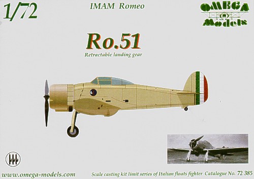 IMAM-Romeo Ro51 (retractable landing gear) 72385