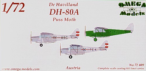De Havilland DH80A Puss Moth (Austria)  72409