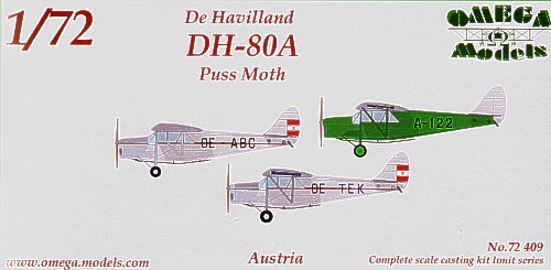 De Havilland DH80A Puss Moth (Austria) 72409
