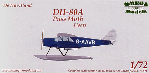 De Havilland DH80A Puss Moth on floats 72411