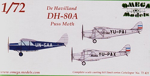 De Havilland DH80A Puss Moth (Yugoslavia)  72421