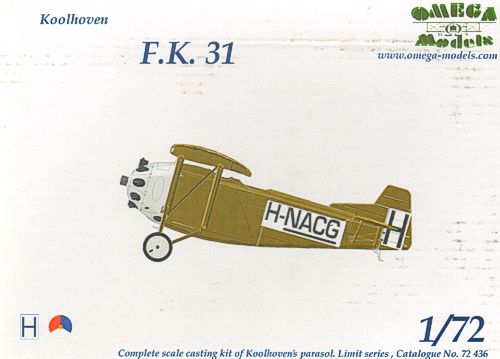 Koolhoven FK31 (H-NACG) 72436