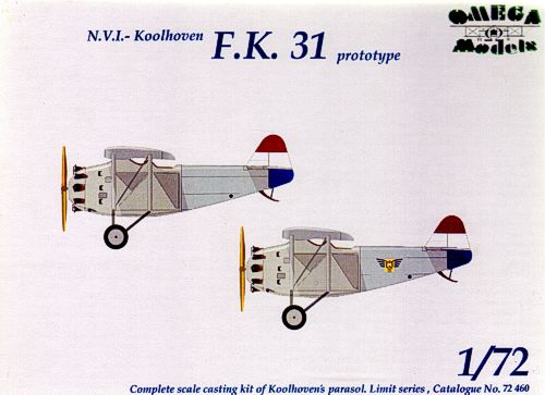 Koolhoven FK31Prototype 72460