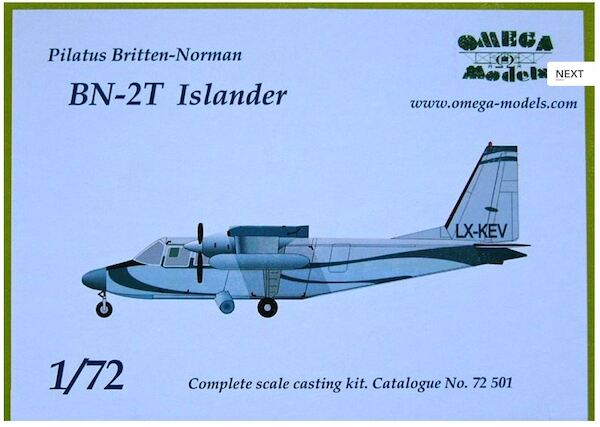 PBN BN-2T Turbo-Islander (LX-KEV)  72501