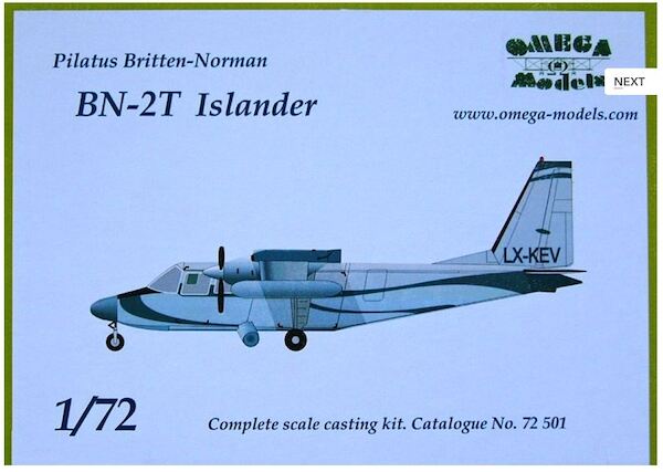 PBN BN-2T Turbo-Islander (LX-KEV) 72501