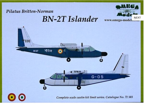 PBN BN-2T Turbo-Islander (Indian Navy, Belgian Police) 72503