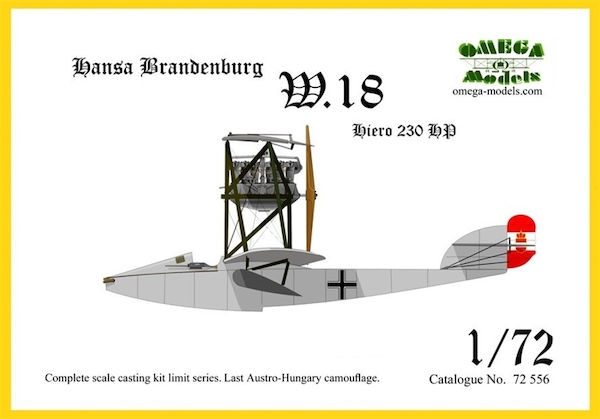 Hansa Brandenburg W.18 Hiero 230HP (Austrian Navy)  72556