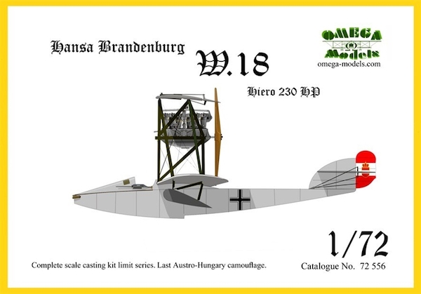 Hansa Brandenburg W.18 Hiero 230HP (Austrian Navy) 72556
