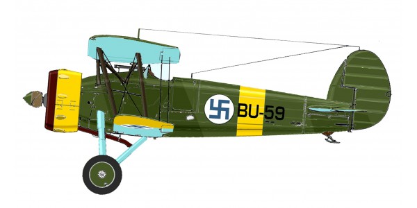 Bristol Bulldog MKIVa (Finnish AF)  72226