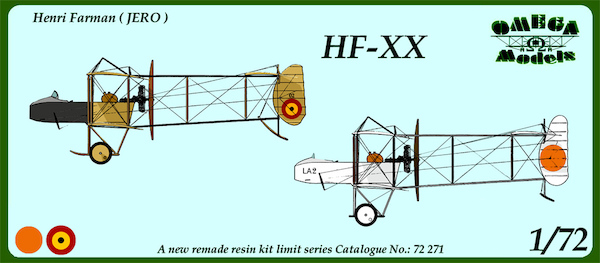 Farman HF20 (LVA) (Dutch AF, Belgian AF) (BACK IN STOCK)  72271