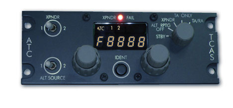 A320 ATC Radio Module orange digits 2M20