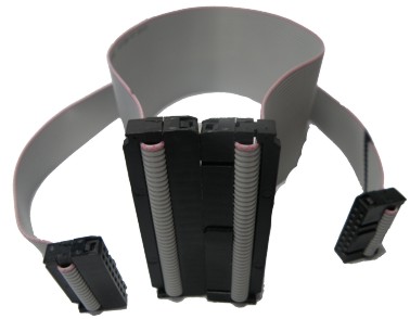 Overhead electrical panel connection cable to Displays II 4TC7