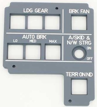 A320 Brakes panel P320B12