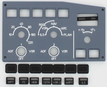 A320 EFIS panel FO's side. P320B14