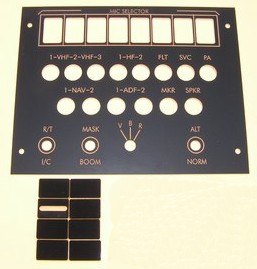 B737 Audio control panel  P738B18