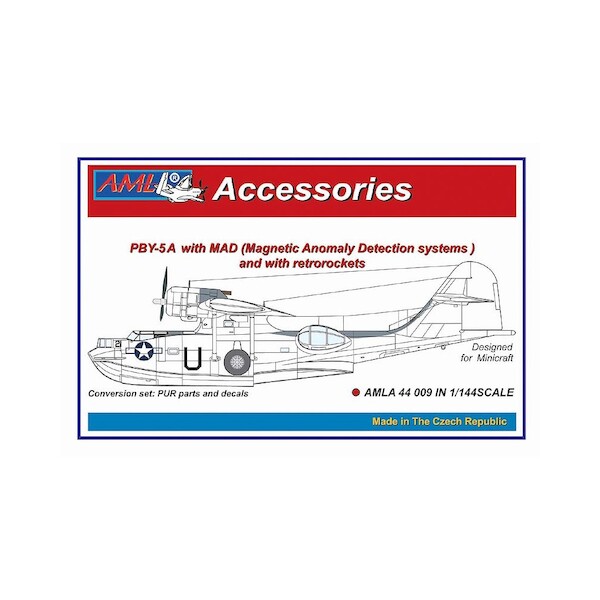 PBY5A Catalina  with MAD and  rockets (Minicraft)  AMLA44009