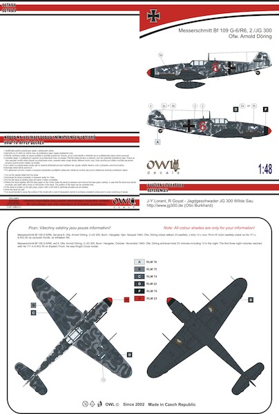 Messerschmitt BF109G-6/R6 (2./JG300 Döring) OWLDS48009