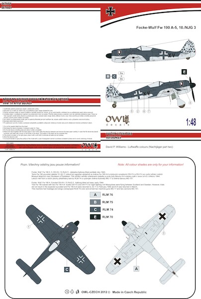 Focke Wulf FW190A-5 (10./NJG3) OWLDS48013