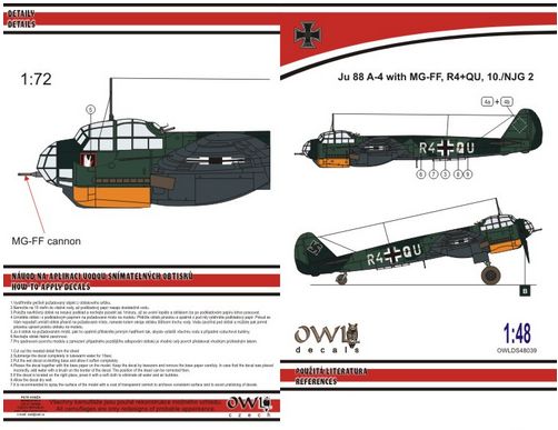 Junkers Ju88A-4 with MG-FF OWLDS48039