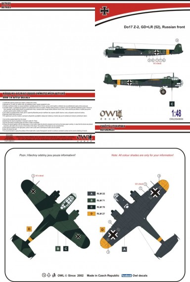 Dornier Do17Z-2 (GD+LR KG77) OWLDS48050