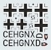 Focke Wulf Fw58B Night Trainers (CE+HG 2./NJS1, NG+XD Luftdienstkommando 1/7) OWLDS72116