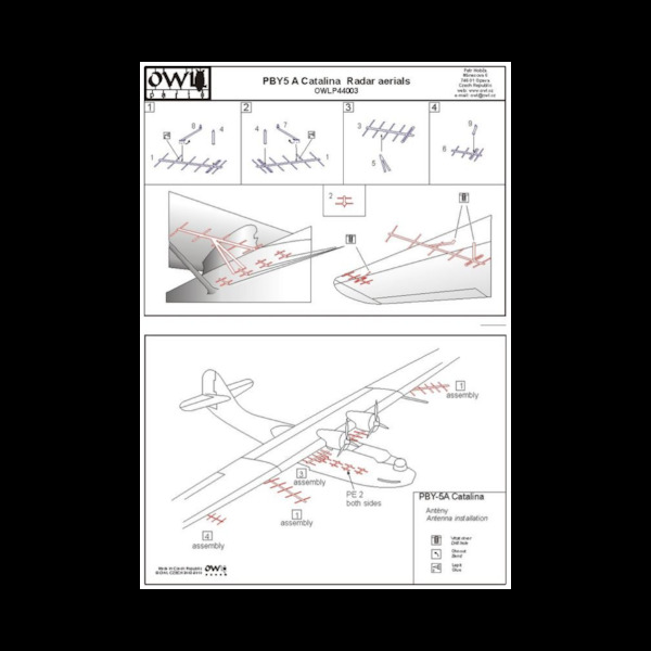 Catalina Radar Aerials  OWLP44003