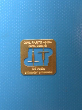 Radar Altimeter Antennaes USMC for F6F and F4U OWLPE48004