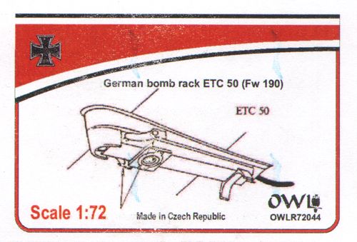 ECT-50 Bomb Rack 4x (FW190A-G)  OWLR72044