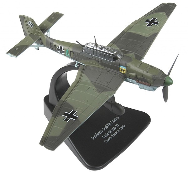 Junkers Ju87B Stuka Luftwaffe, Stab III./StG 77 Caen, France 1940  AC004