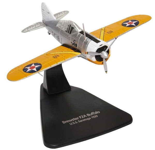 Brewster Buffalo F2A US Navy, USS Saratoga 1939  AC082