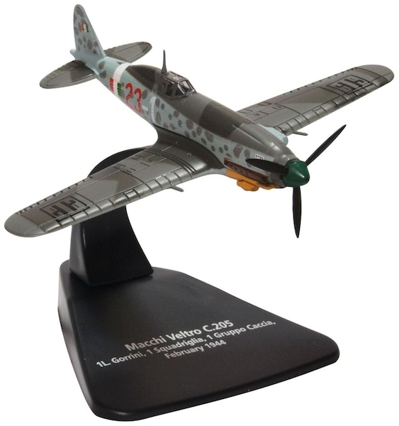 Macchi M.C.205  Veltro Italian Air Force, 1L.Gorrini, Squadriglia 1 Gruppo Caccia, 1944  AC091