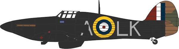 Hawker Hurricane Mk1 87 Sqn S/L Ian Gleed Colerne 1941 AC105