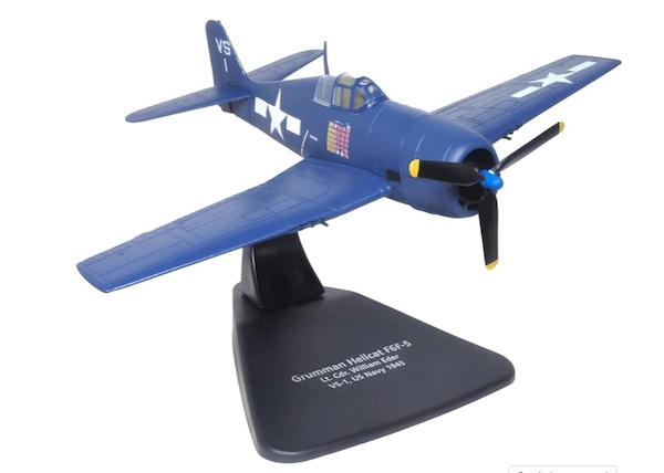 Grumman F6F Hellcat, Lt.Cdr.Willard E. Eder. US Navy 1945 AC119